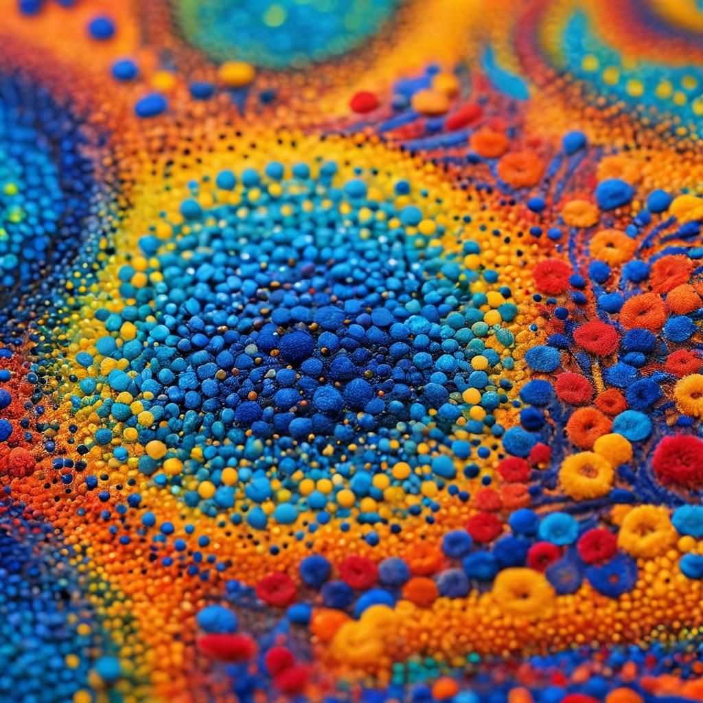 Dog Portrait in Henri Matisse Inspired Style