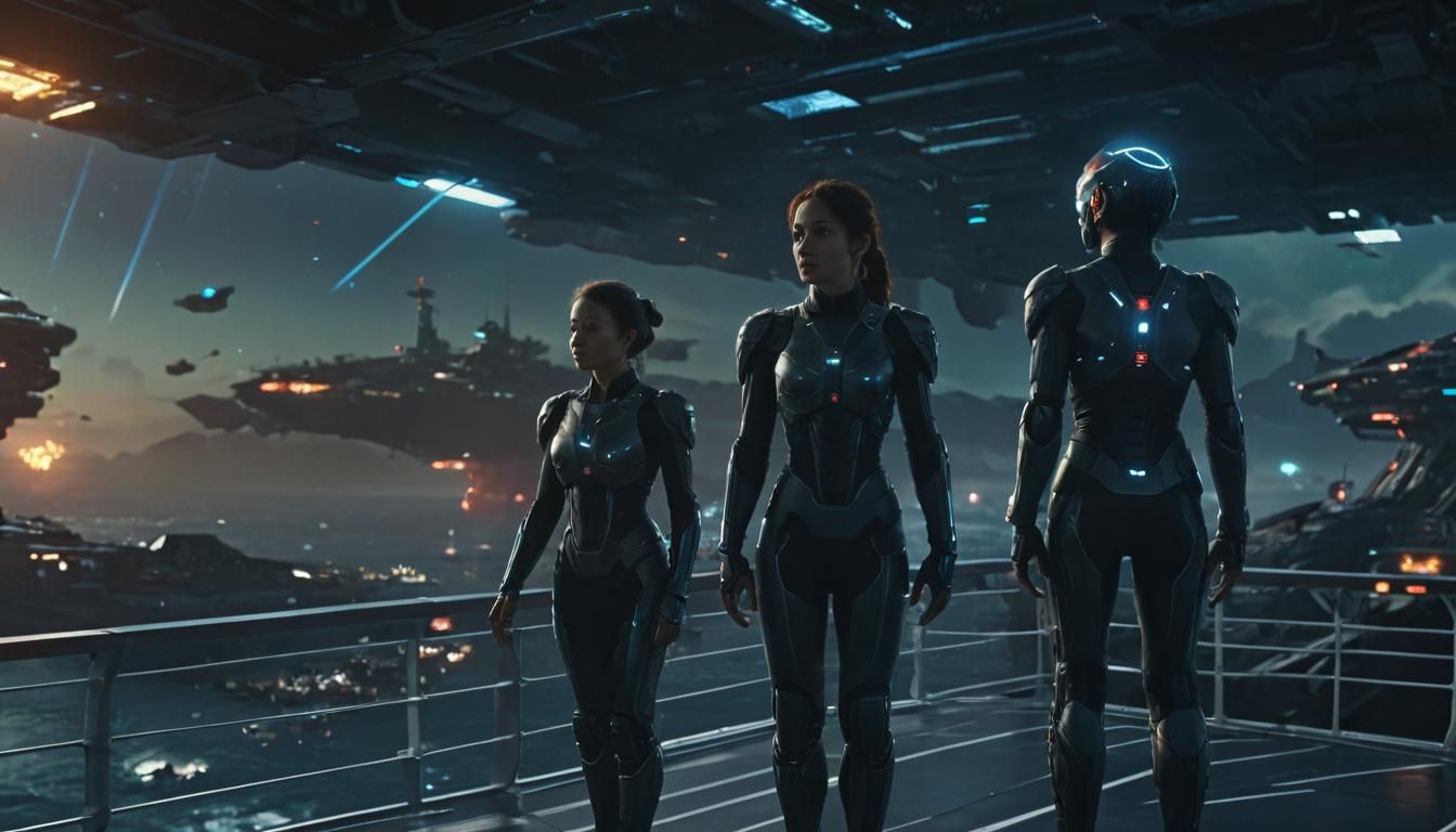 Humans Stand Tall Against Galactic Empire's Fury