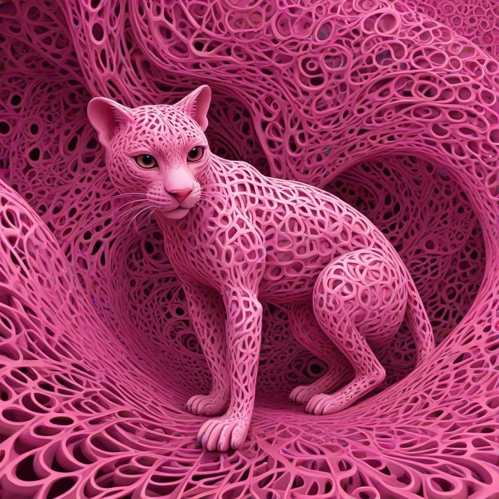 Betty Boo Meets Pink Panther in a Pink World