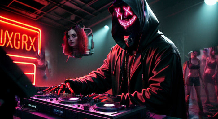 Epic Post-Apocalyptic Figure Plays Keyboard in Abandoned War...