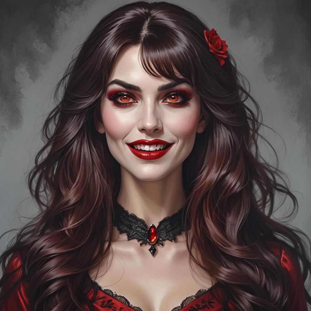 Friendly Vampire Girl 😉😉😉