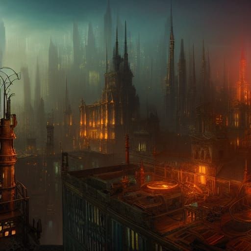 The Night is almost over, the city is starting to sleep