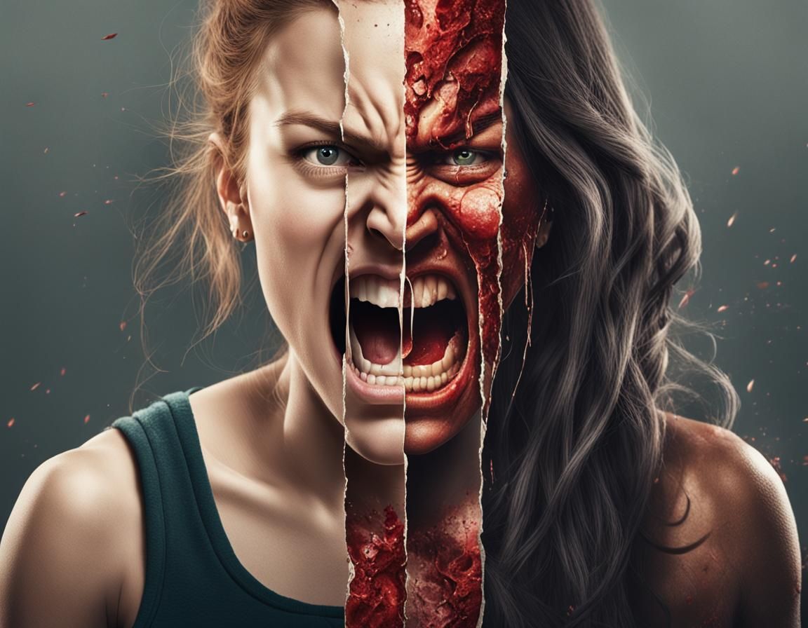 Contrasting Emotions: Anger and Happiness