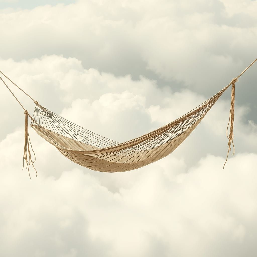 Ethereal Hammock Amidst Clouds