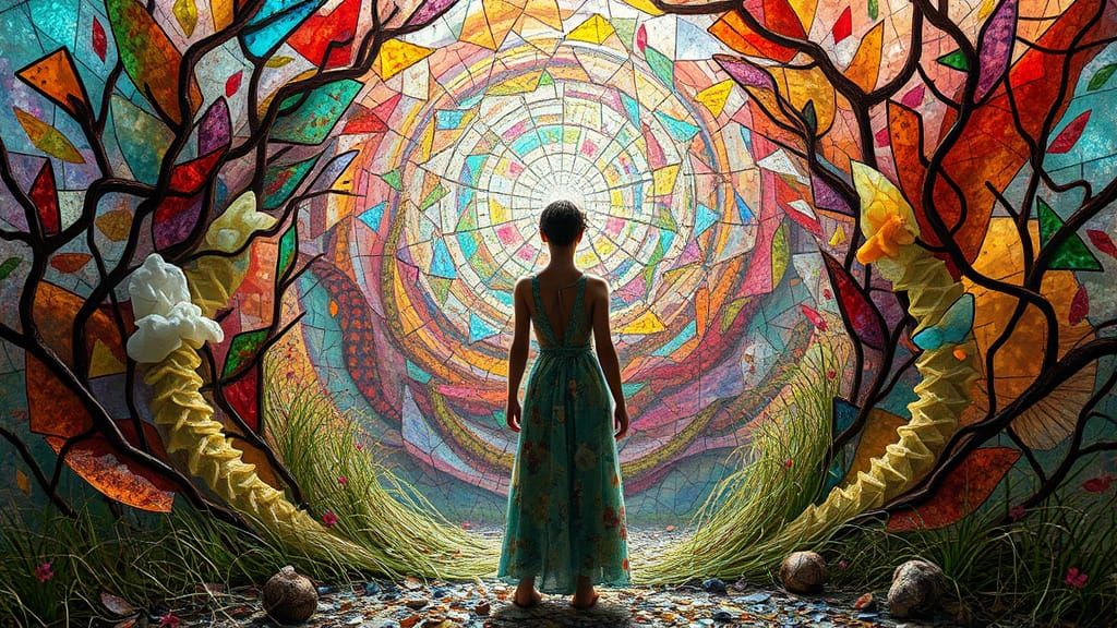Dreamer in Labyrinth of Thoughts: Eco-Art Transformation