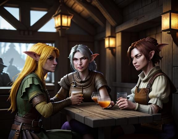 Goblins at the Tavern: 3D Game Cinematic