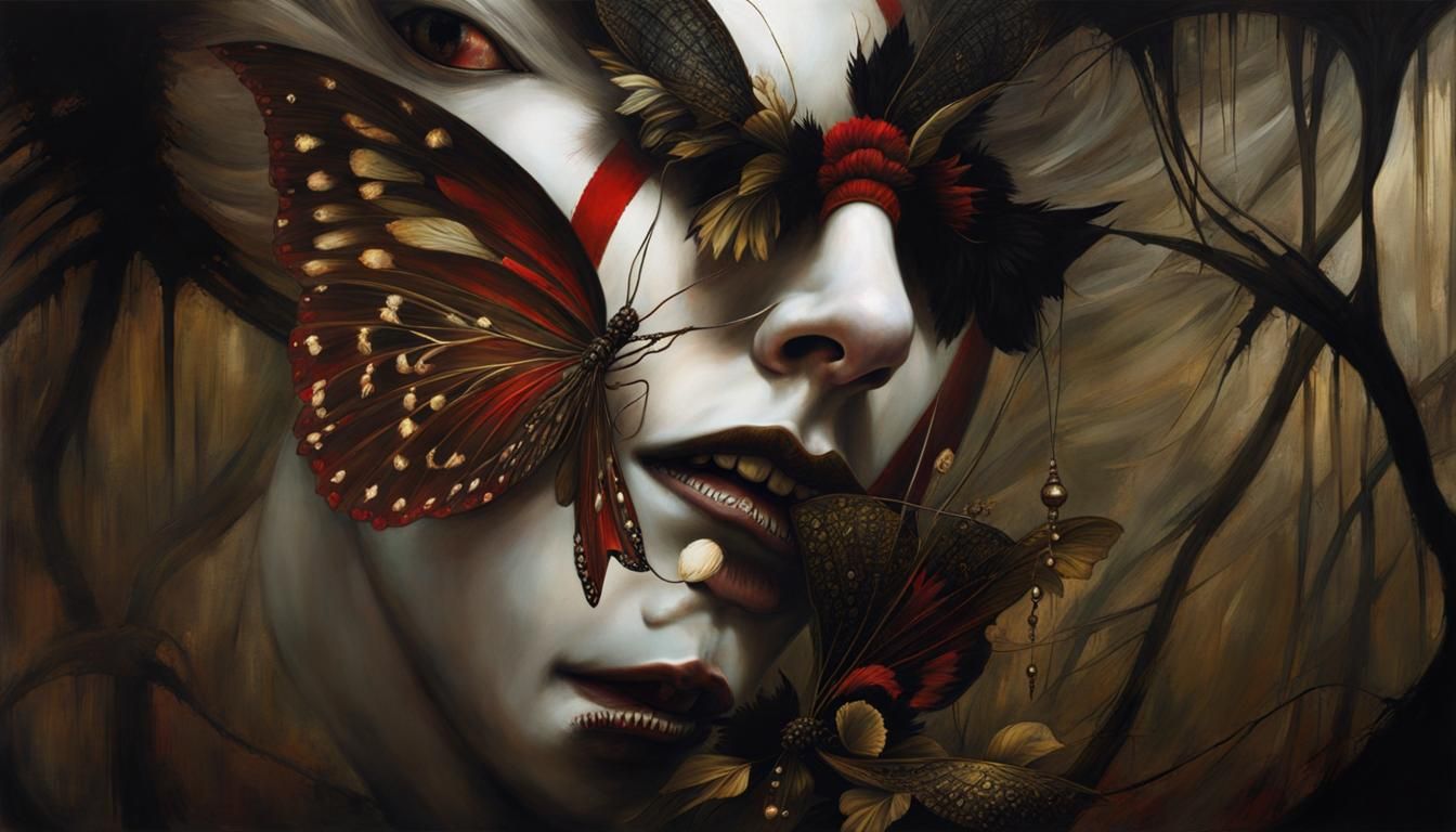 Gothic Horror Metamorphosis Masterpiece