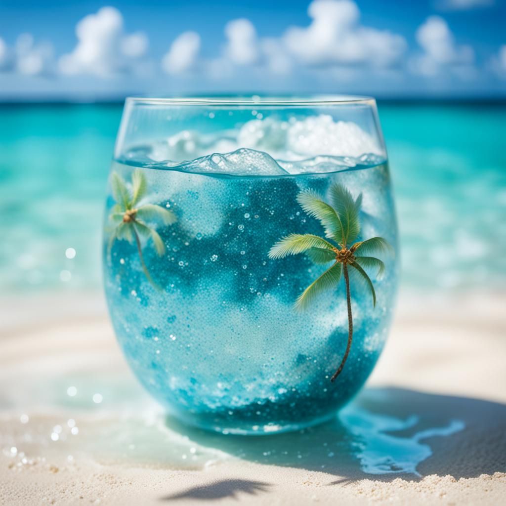 Bahamas Clear Waters: Professional Photography with Bokeh