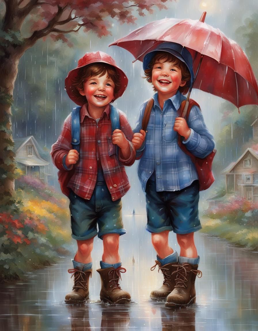 Walking Home in the Rain