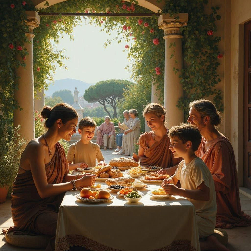 Warmth of Family Ties in Ancient Rome
