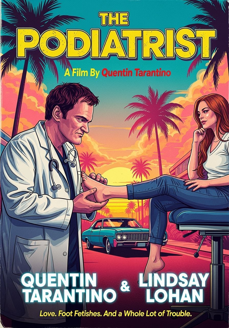 The Podiatrist: Tarantino Film, Grindhouse Movie Poster