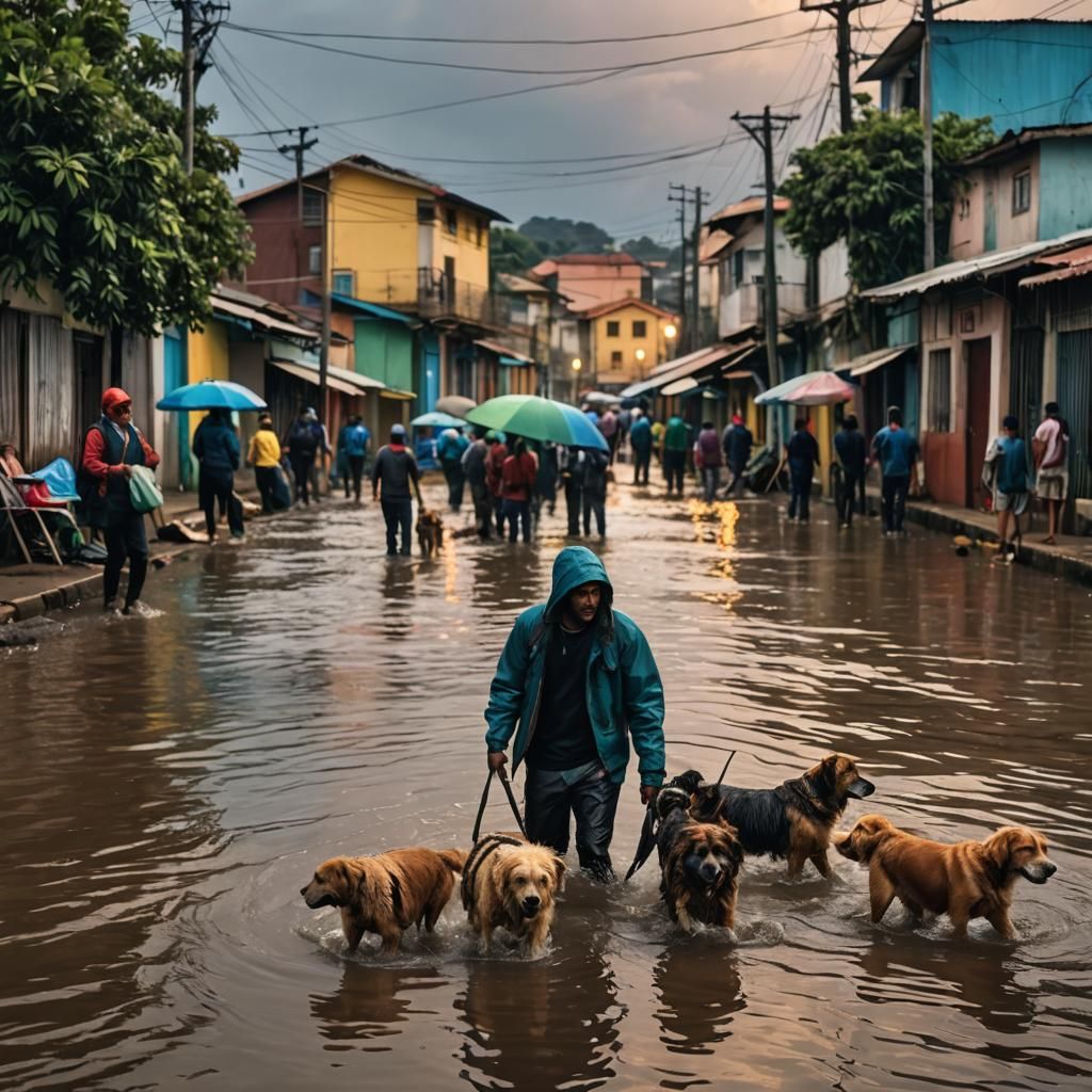 Resilience: People and Dogs in Rio Grande do Sul Flood