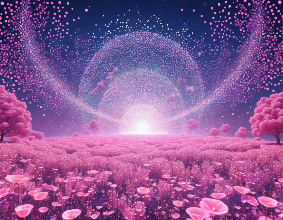 Ethereal Portrait of Jane Jay in Abstract Surreal Art