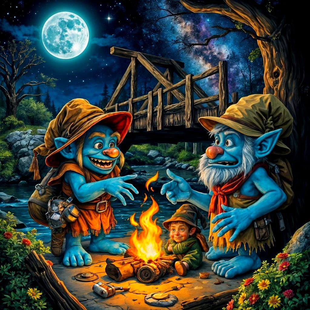 Two Trolls and a Burglar