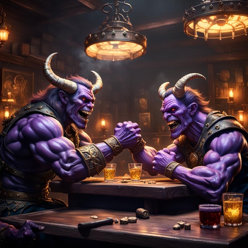 My Demons Arm Wrestling