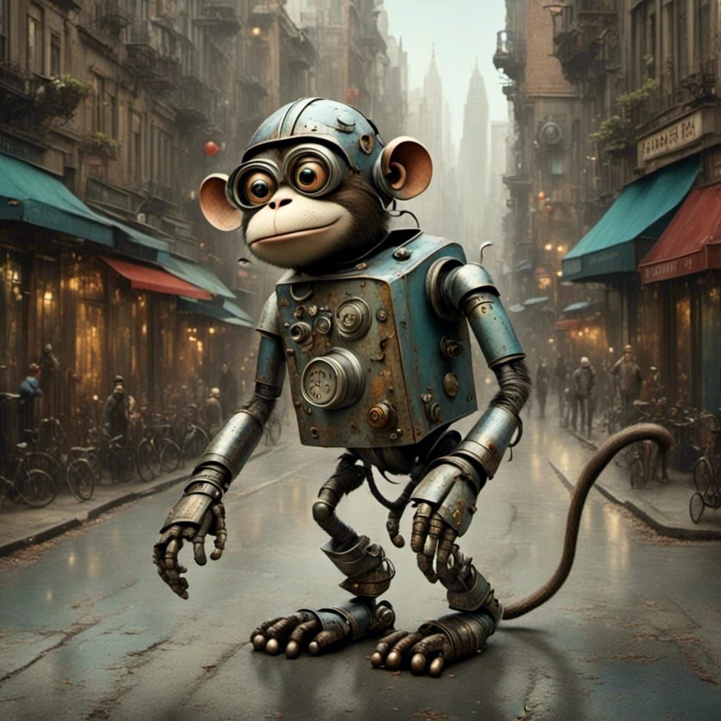 Monkey robot no 2