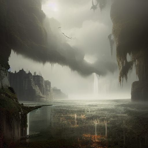 Epic Cinematic Digital Matte Painting