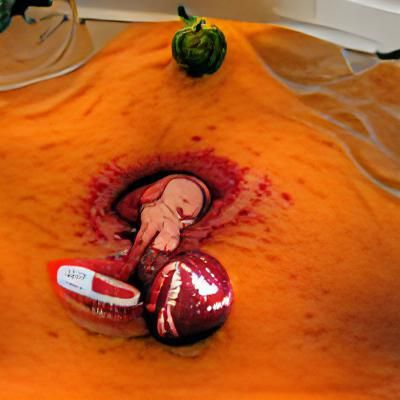 Minimal AI Prompt Yields Abstract Image