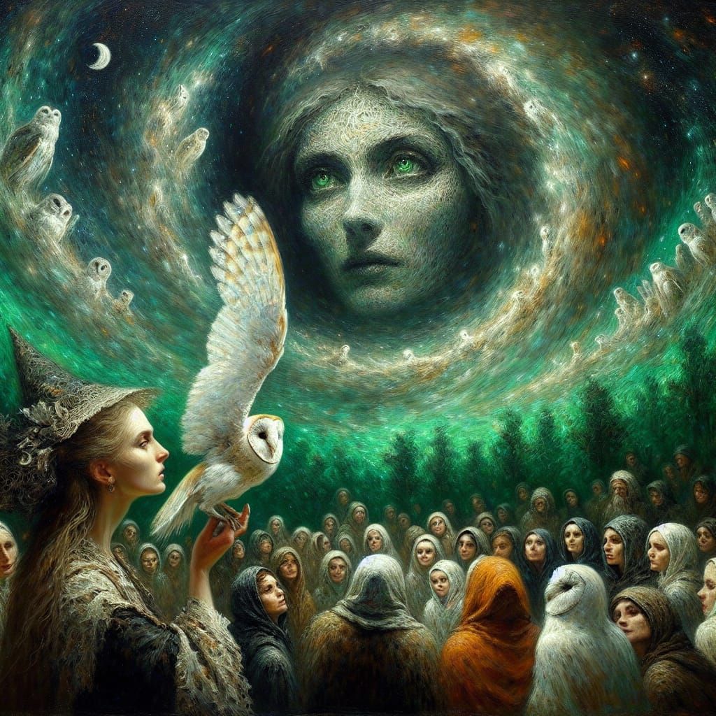 Witches and Owls Gather in Cosmic Arena
