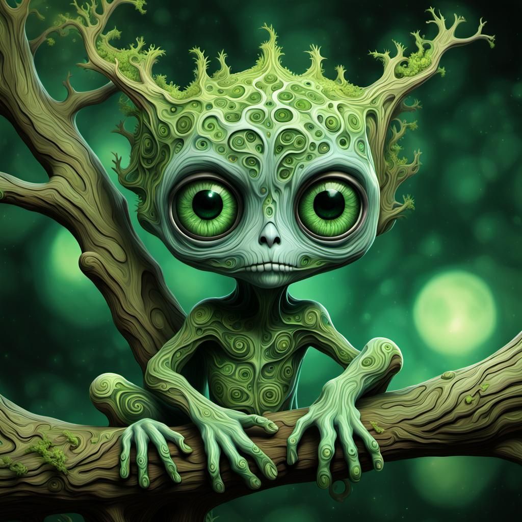 fractal recursive creature