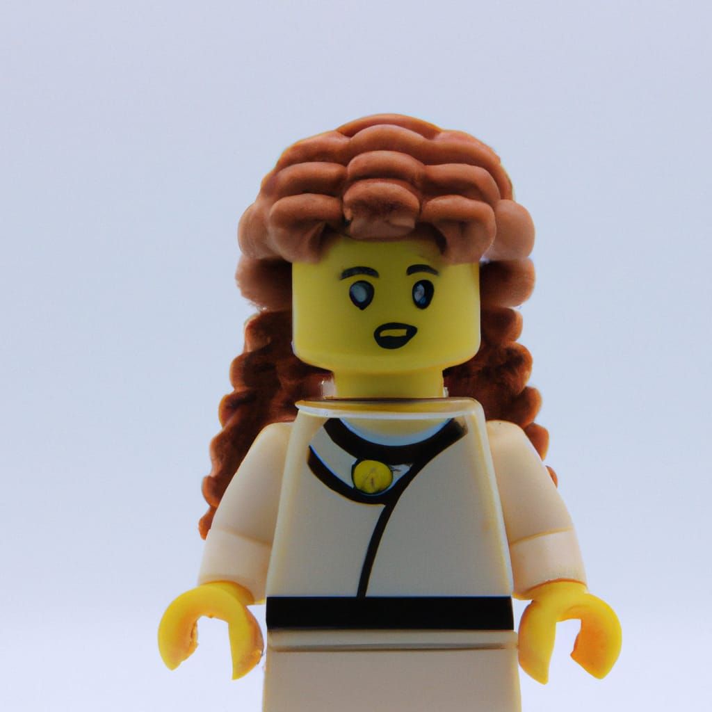 LEGO Female Roman Spy in Classical Style