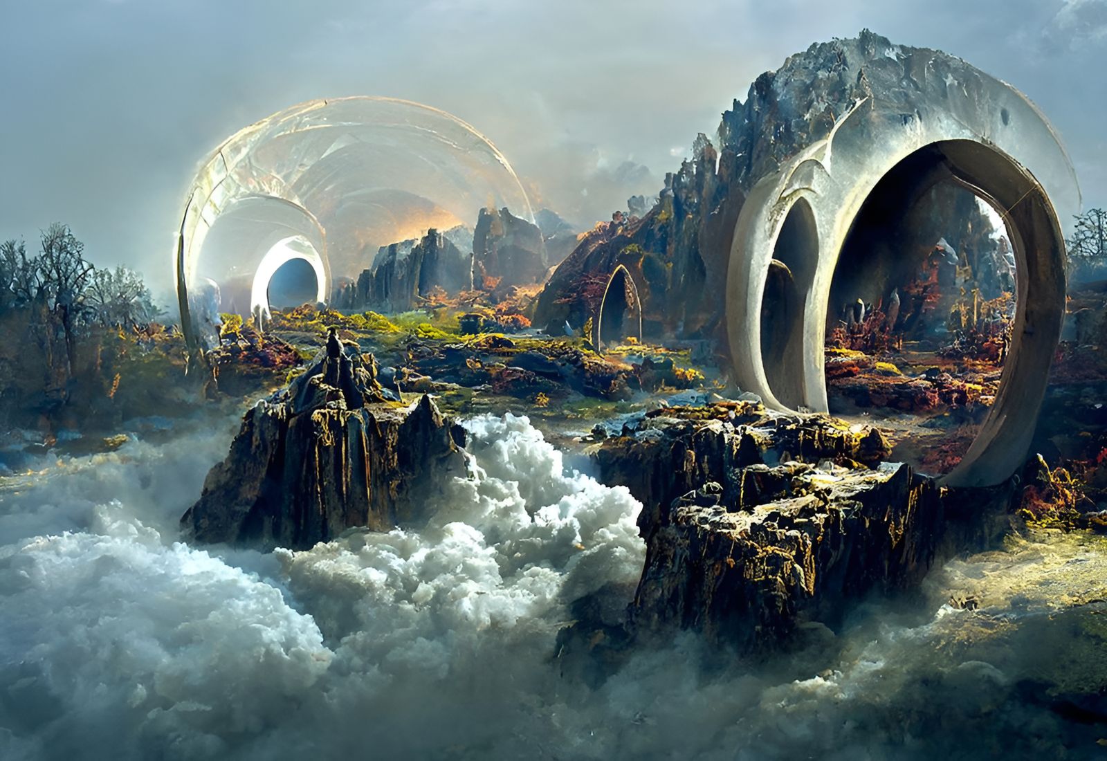 Stargate Opens to a Mechanical Alien World