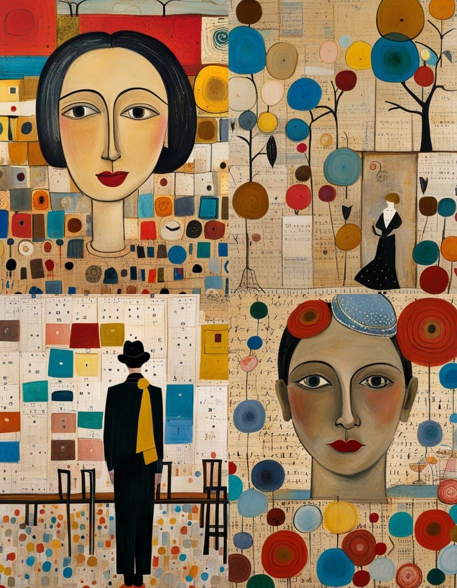 Abstract Painting in Squeak Carnwath Style