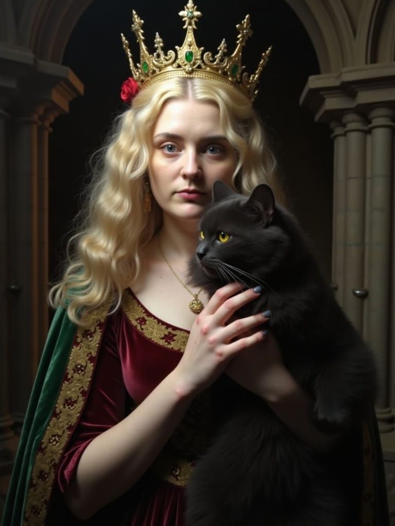 Eleanor of Aquitaine in Gothic Splendor