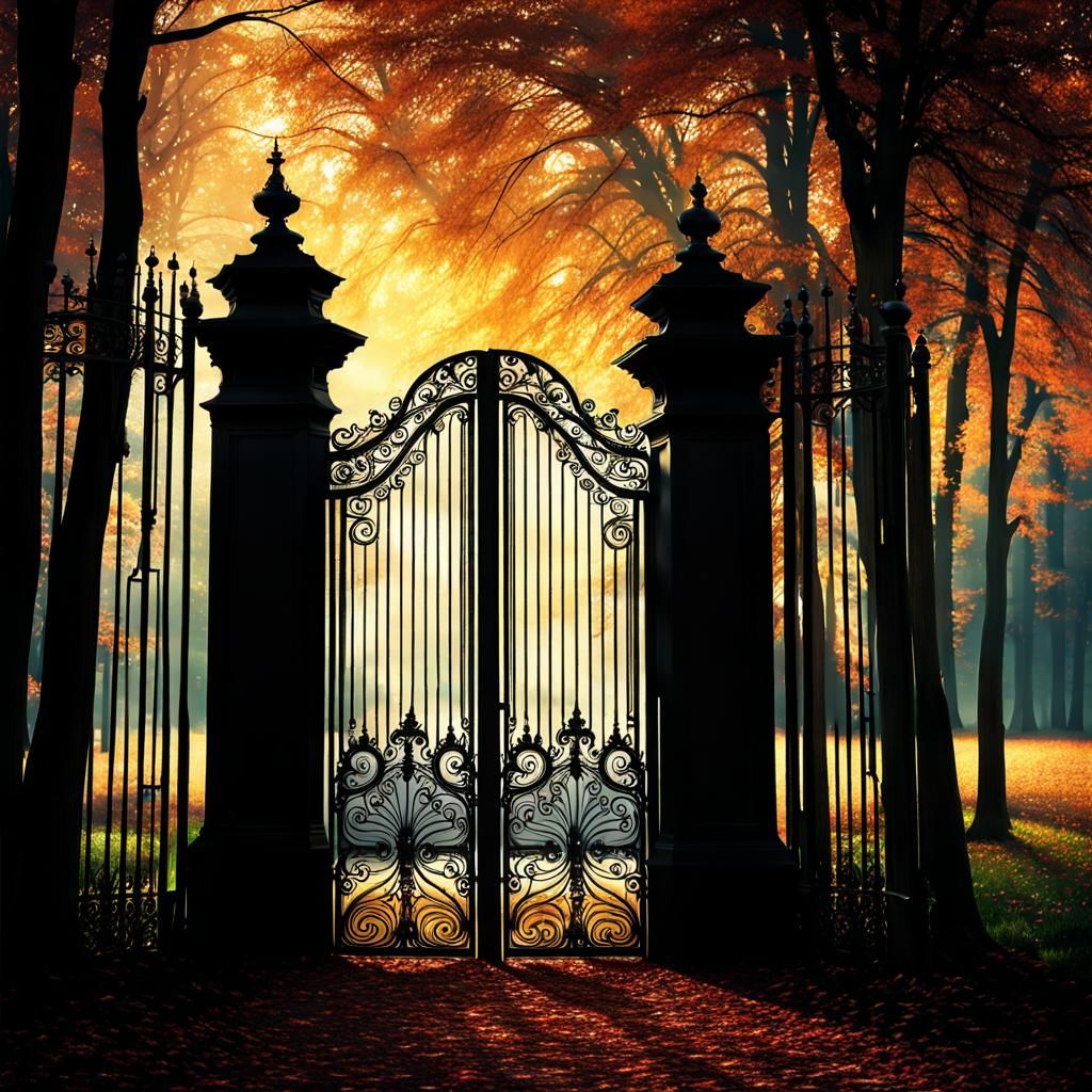 Surreal Gates Open to Infinite Parks