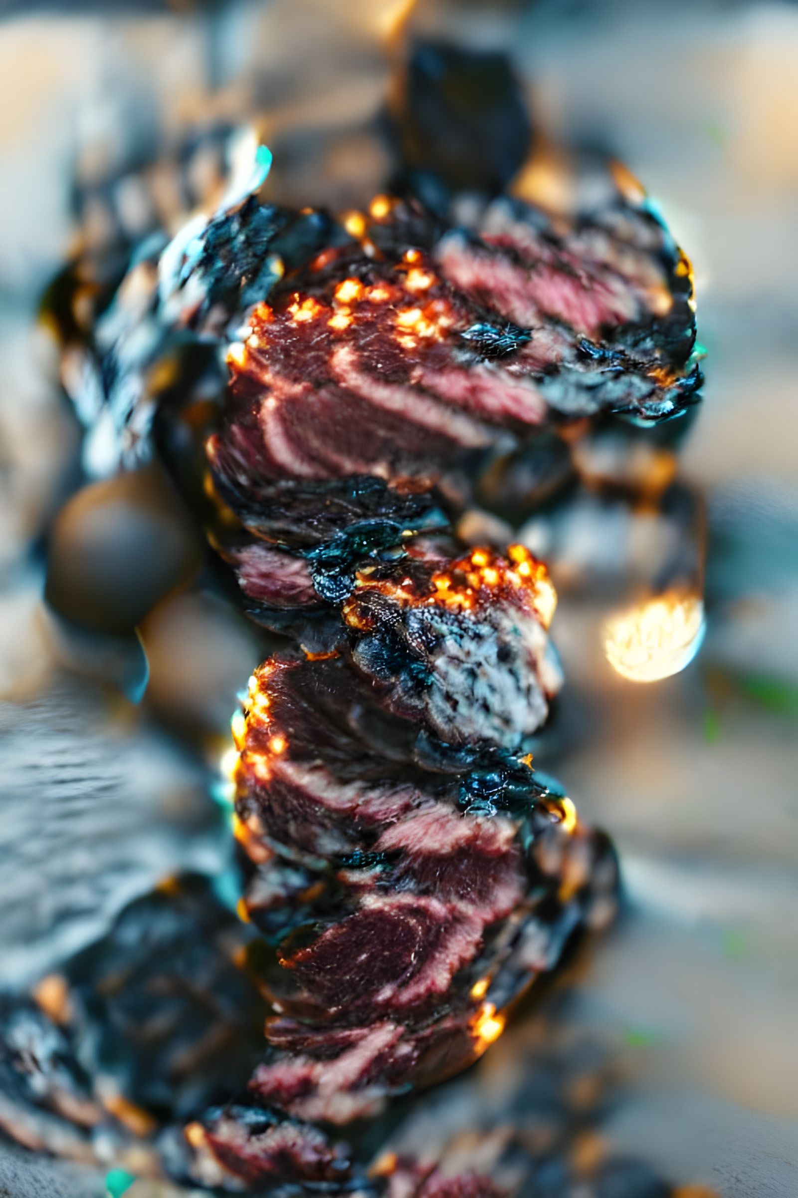 Perfectly Charred Ribeye Steak in 8k Resolution