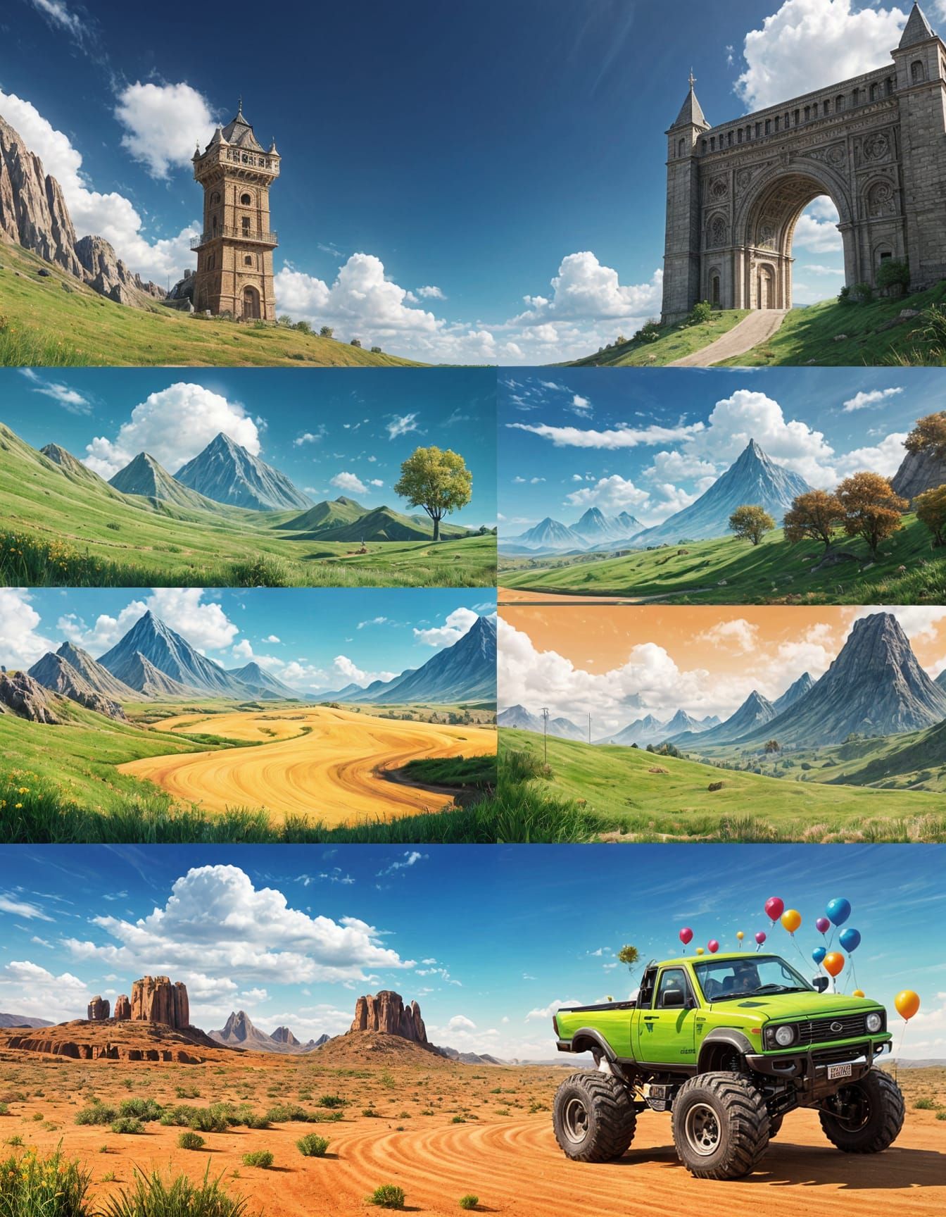 Abstract Google Versus Microsoft Visual Effects