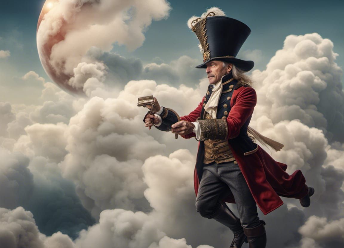 Baron von Munchausen's Cannonball Ride in the Clouds