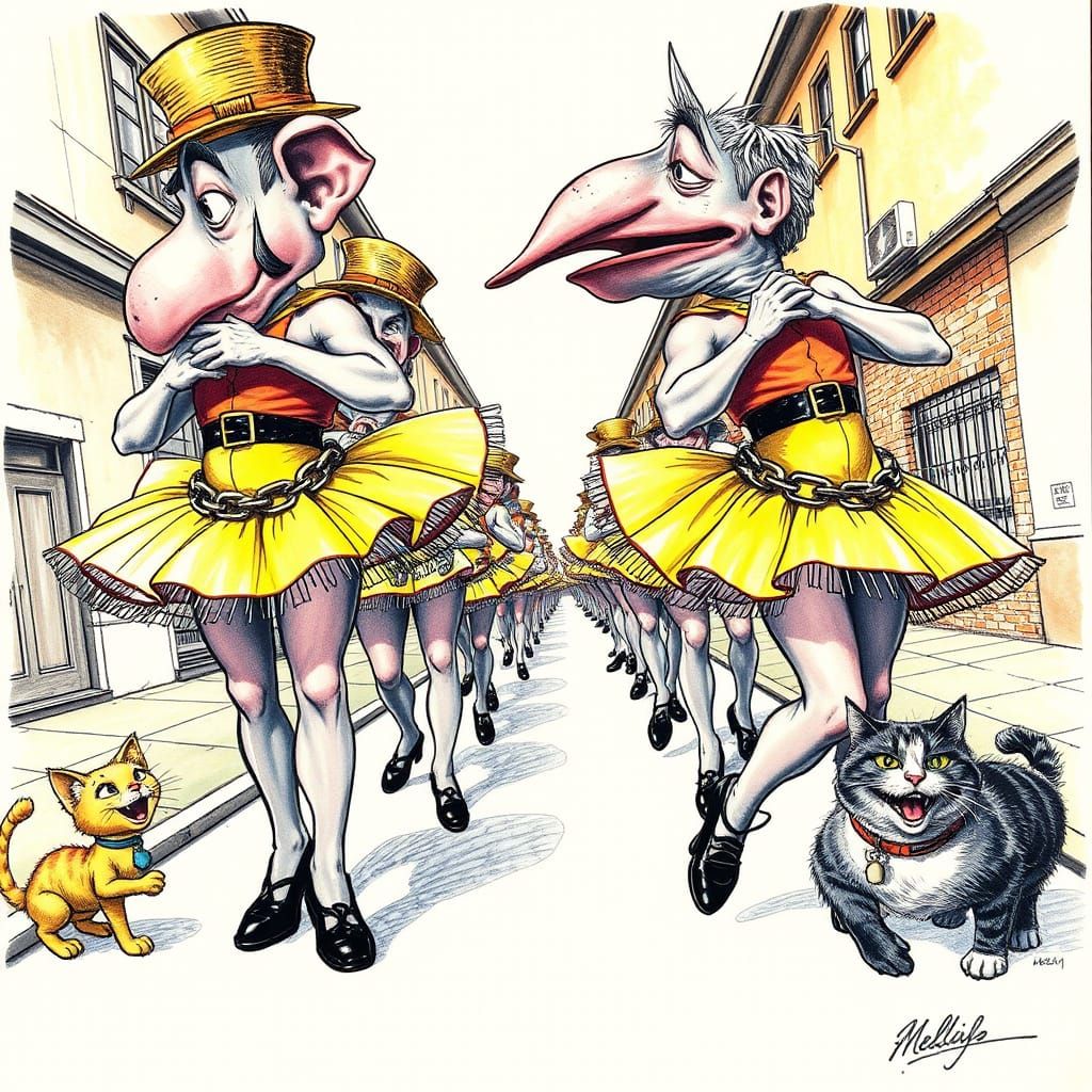 "Street Party" Tribute to Robert Crumb (2)