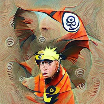Anime Character Naruto Generated by AI