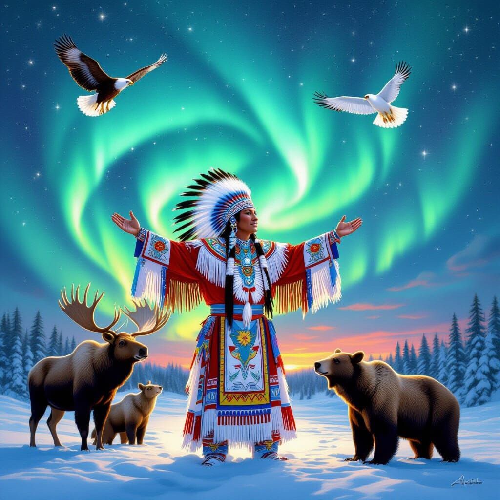 Kitchi-Manitou, Great Spirit of the Cree