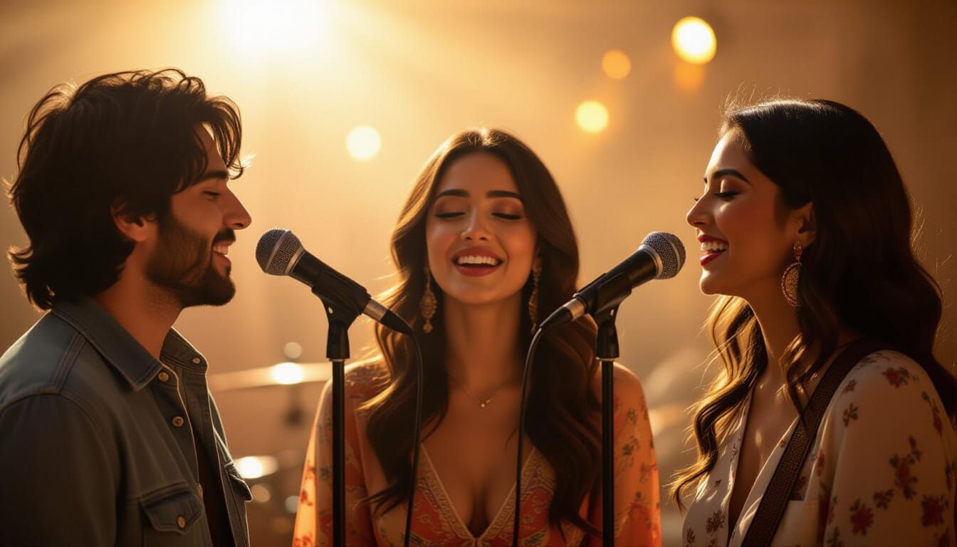 Vocal Textures Music Video with Bokeh and Natural Light