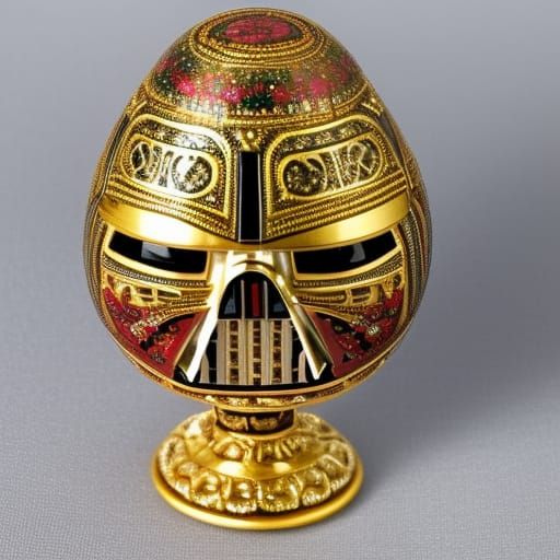 Retro Darth Vader Egg Head