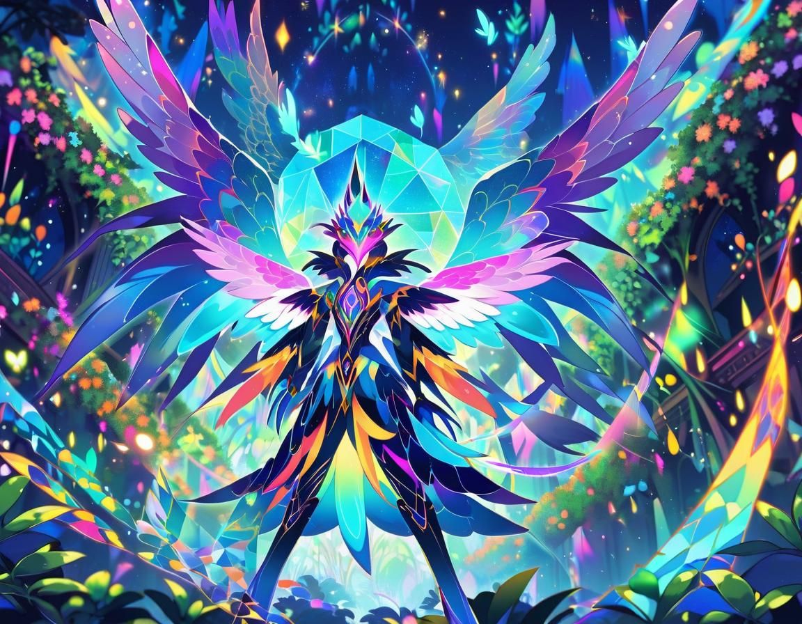 Mystical Fantasy Maiden in Vibrant Medieval World