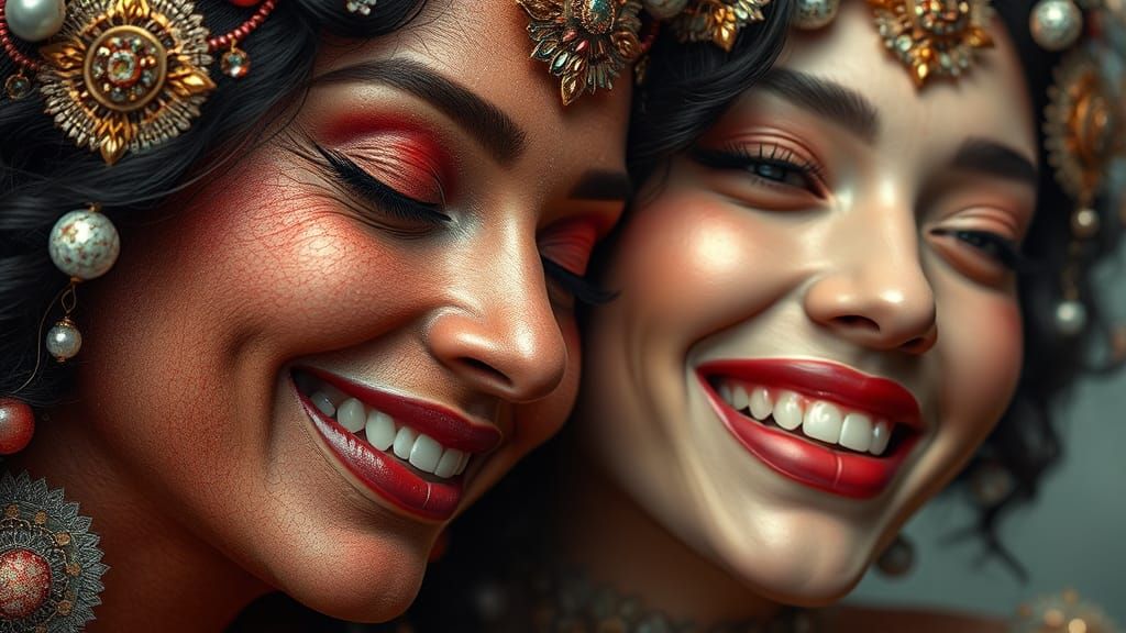 Authentic Soul Plan: Photorealistic Fashion Magazine Art