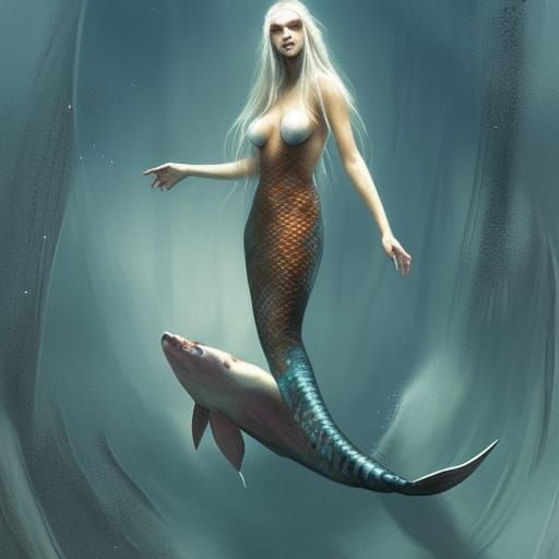 Sinister Mermaid Artwork