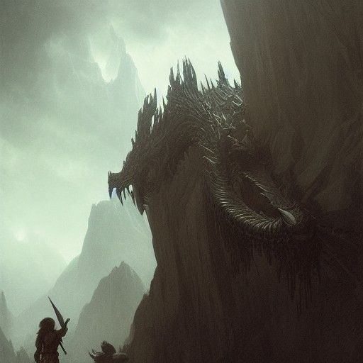 Fantasy World: Humans Fend in Mountains