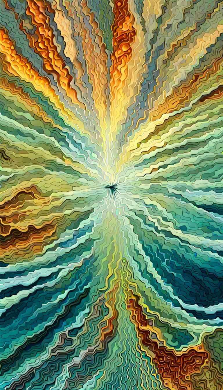 Brinicle Formation: A 3D Digital Illustration