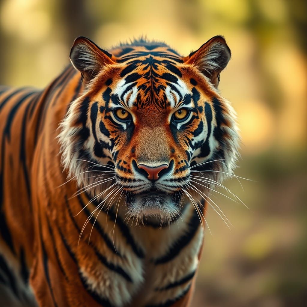 Earthy Tiger: A Wildlife Photography Masterpiece