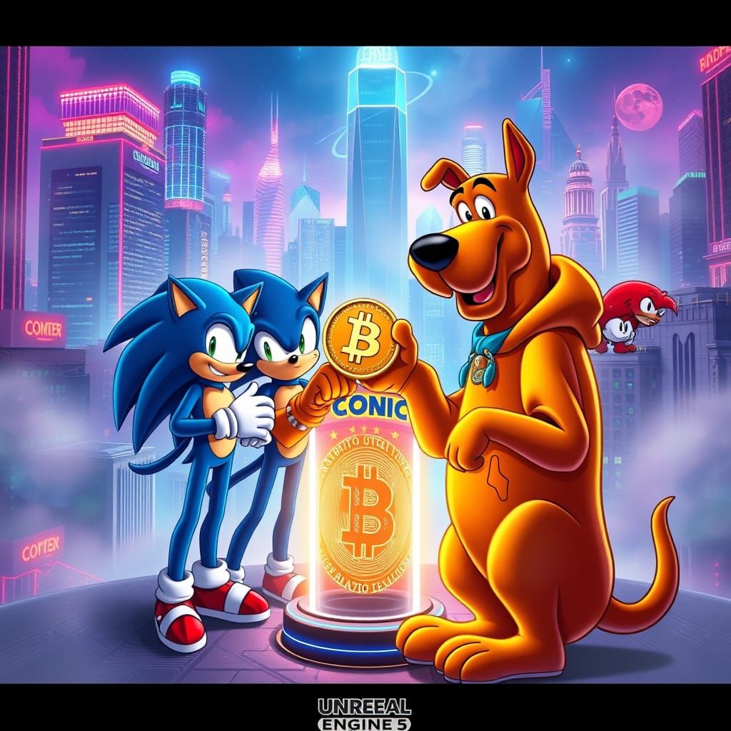 Crypto King Scooby Trades Bitcoin with Supersonic Heroes