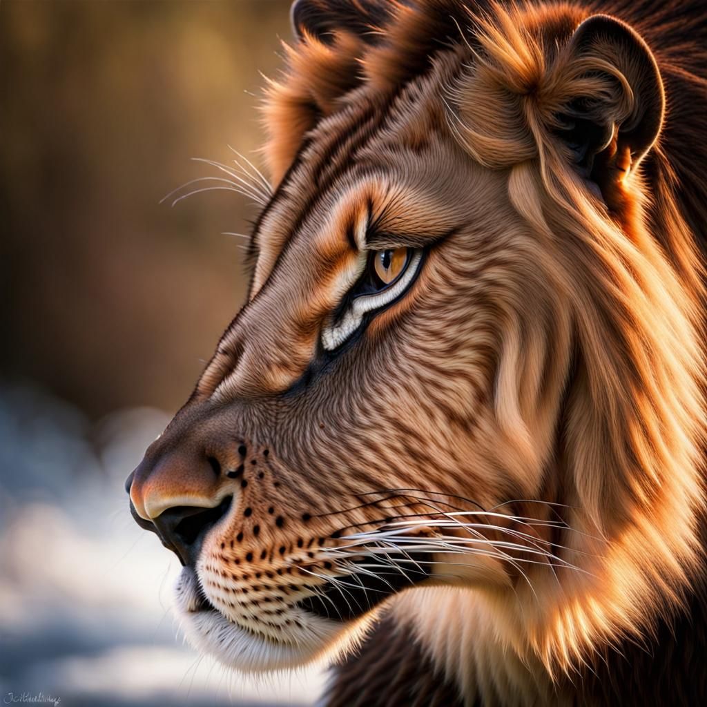 Stunningly Beautiful AI-Generated Wildlife Image