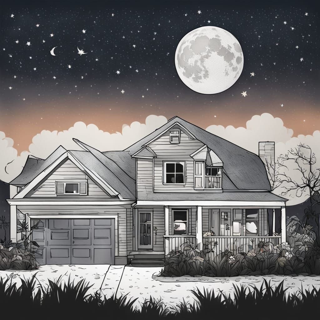 Goodnight Moon: An AI's Interpretation