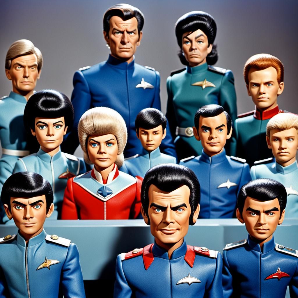 Star Trek Supermarionation Thunderbirds Style