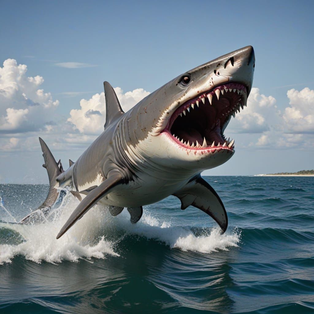 A Fearsome Land Shark on the Prowl