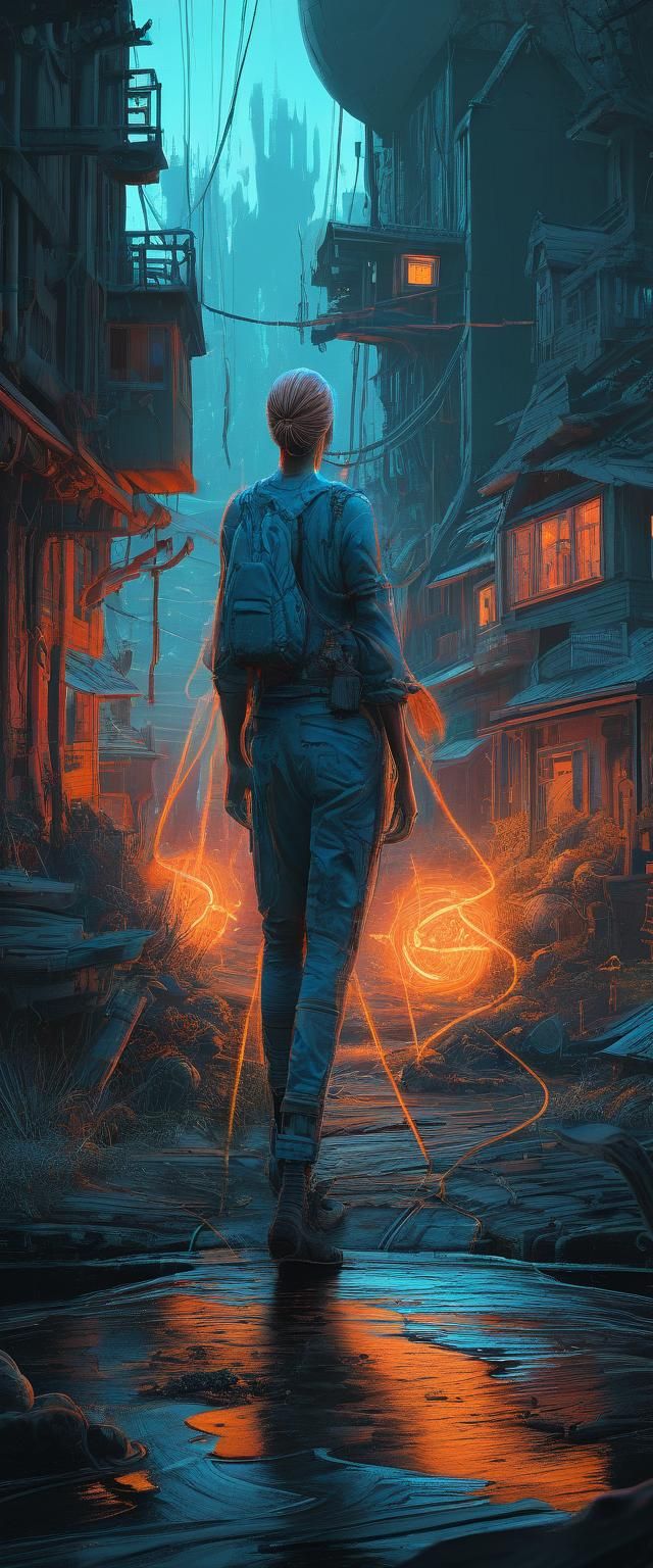 Fantasy World Emerges from Sketchbook Page