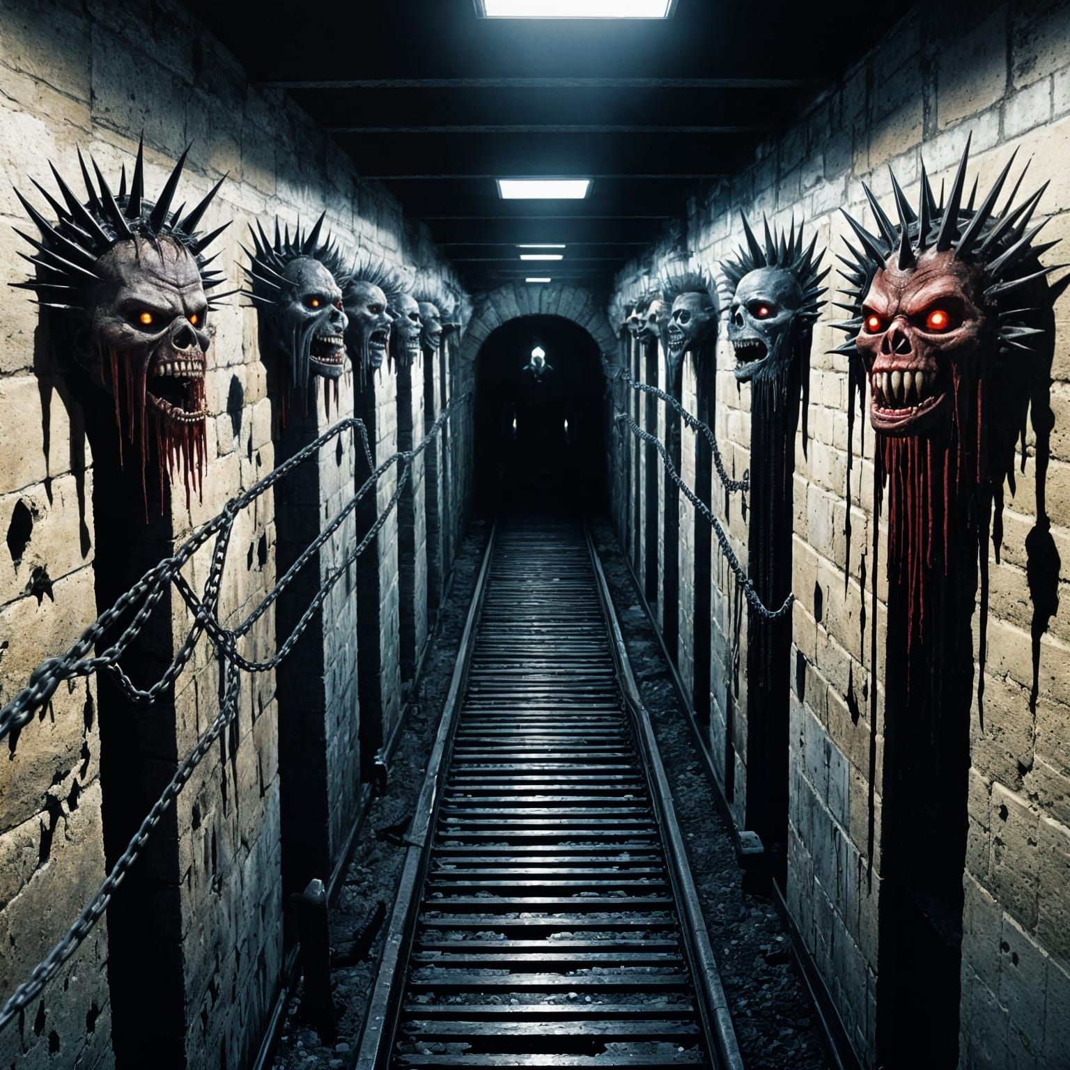 Nightmare Castle Train System